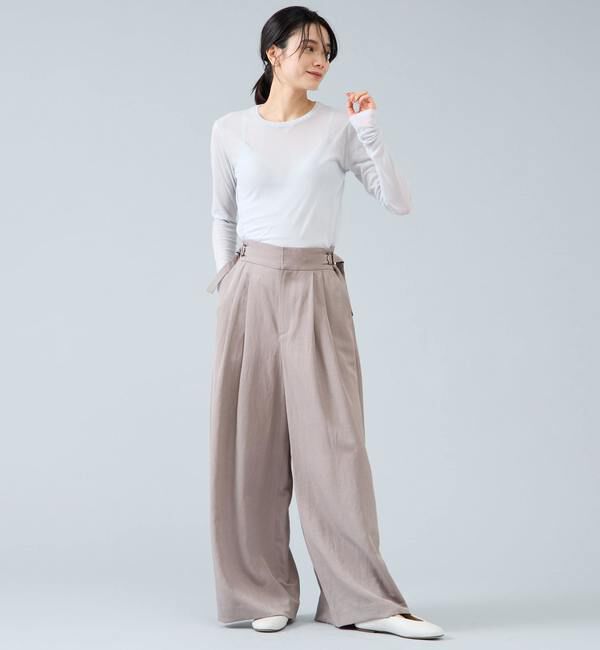 Liesse「シアーロンT」|Tシャツ・カットソー|