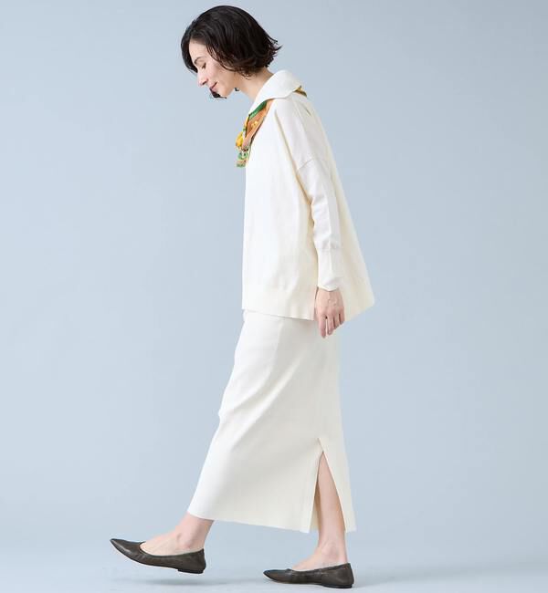 Liesse「ビックカラーワイドニット」|ニット・セーター|