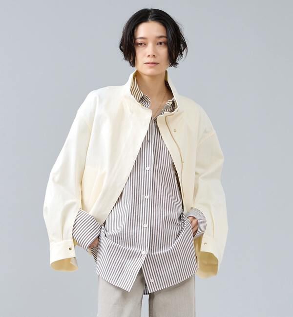 Liesse「スタンドカラーブルゾン　」|ブルゾン・スタジャン|