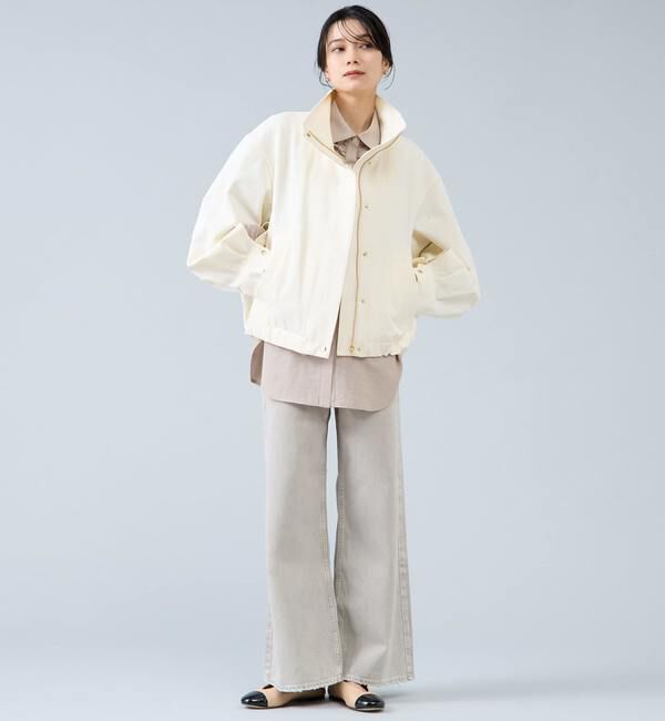 Liesse「スタンドカラーブルゾン　」|ブルゾン・スタジャン|