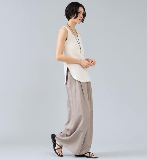 Liesse「【定番】前後2WAYテレコタンクトップ」|Tシャツ・カットソー|