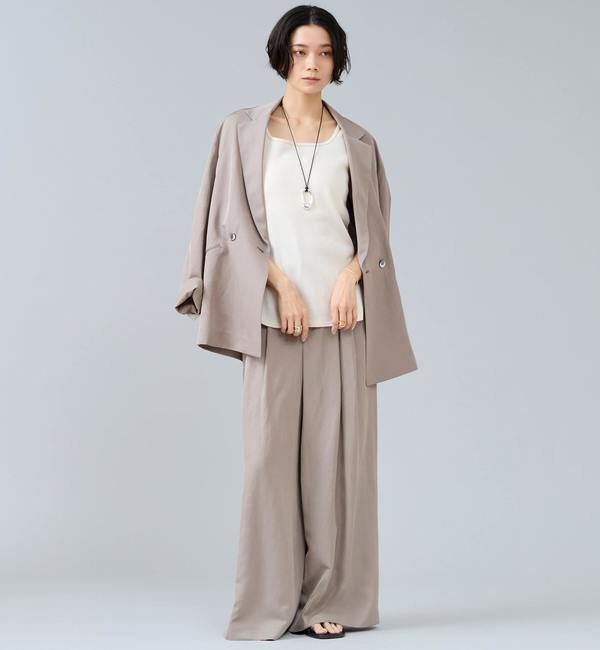 Liesse「【定番】前後2WAYテレコタンクトップ」|Tシャツ・カットソー|