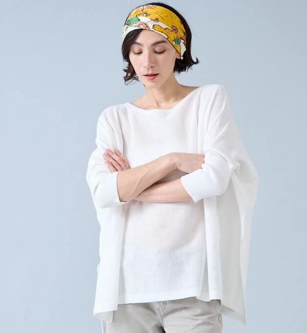 Liesse「ワイドドルマンオーバーニット」|ニット・セーター|