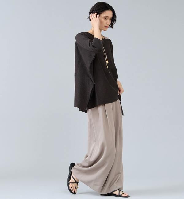 Liesse「ワイドドルマンオーバーニット」|ニット・セーター|