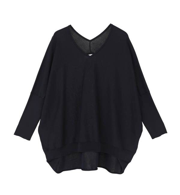 Liesse「【定番】Vネックドルマンニット」|ニット・セーター|