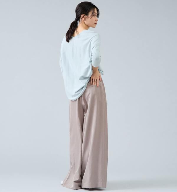 Liesse「【定番】Vネックドルマンニット」|ニット・セーター|