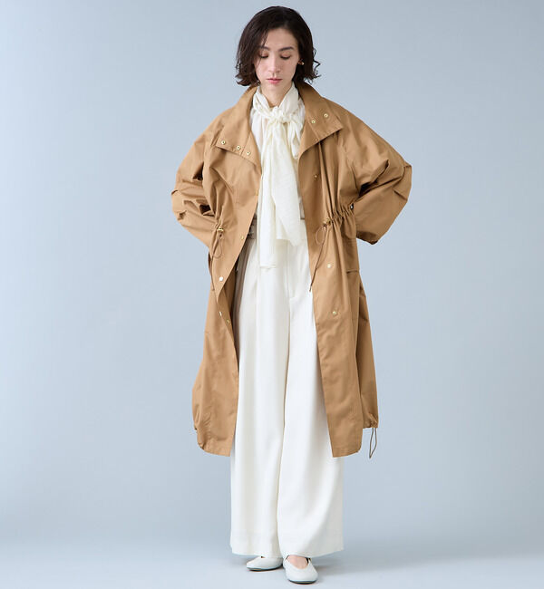 Liesse「ドロストライトコート」|その他|キャメル