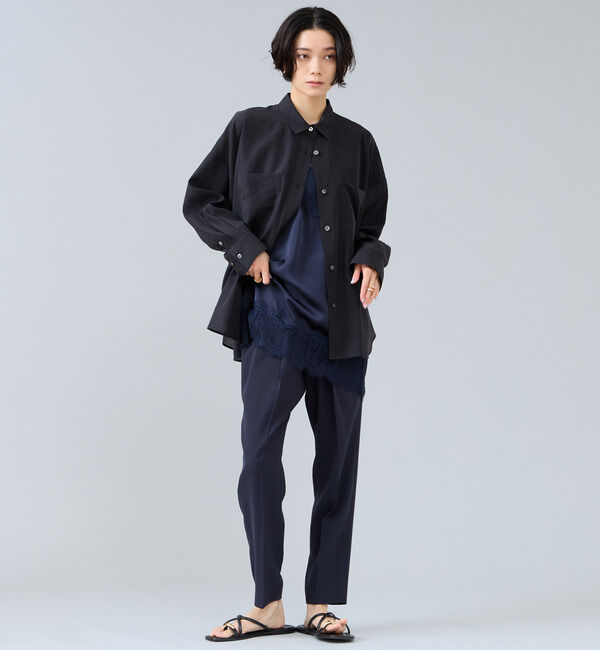 Liesse「レーストリムキャミソール」|シャツ・ブラウス|