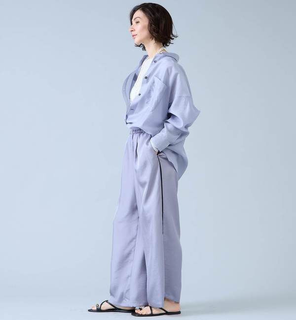 Liesse「シアーオーバーシャツ」|シャツ・ブラウス|