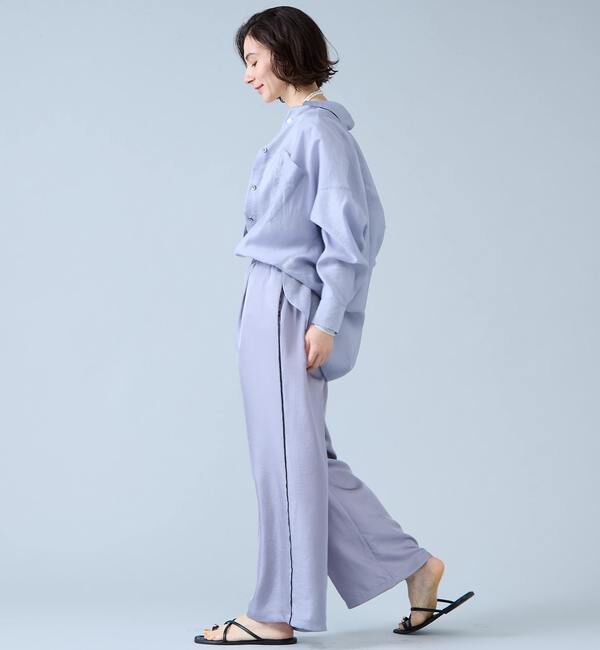 Liesse「シアーオーバーシャツ」|シャツ・ブラウス|