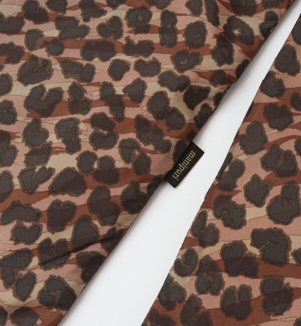 Soffitto「【manipuri/マニプリ】リバーシブルダウンストール レオパードゼブラ」|ストール|