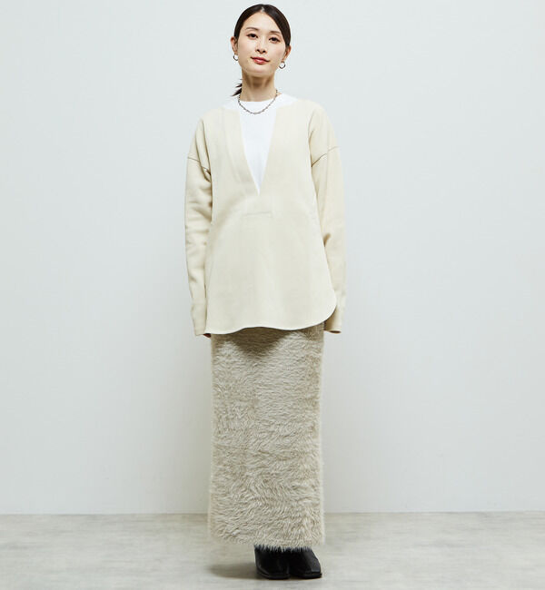 Soffitto「V開きカットソー」|Tシャツ・カットソー|