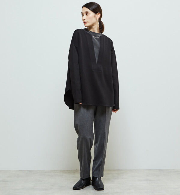 Soffitto「V開きカットソー」|Tシャツ・カットソー|