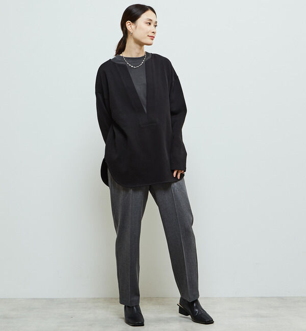 Soffitto「V開きカットソー」|Tシャツ・カットソー|