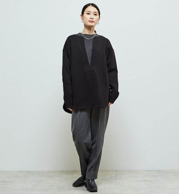 Soffitto「V開きカットソー」|Tシャツ・カットソー|