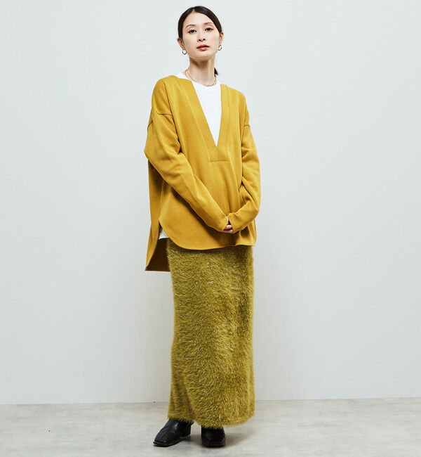 Soffitto「V開きカットソー」|Tシャツ・カットソー|