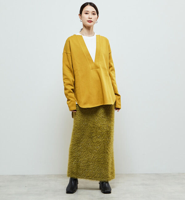 Soffitto「V開きカットソー」|Tシャツ・カットソー|