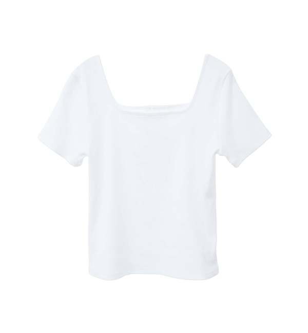 Soffitto「前後2WAYスクエアネックカットソー」|Tシャツ・カットソー|