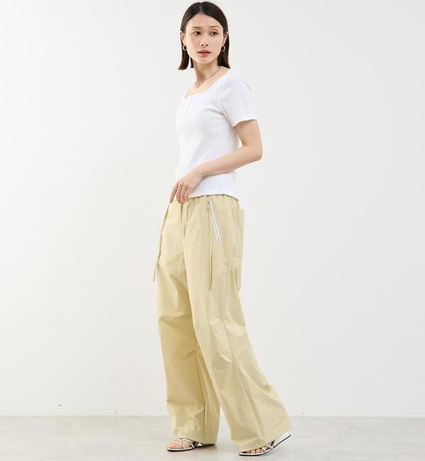 Soffitto「前後2WAYスクエアネックカットソー」|Tシャツ・カットソー|