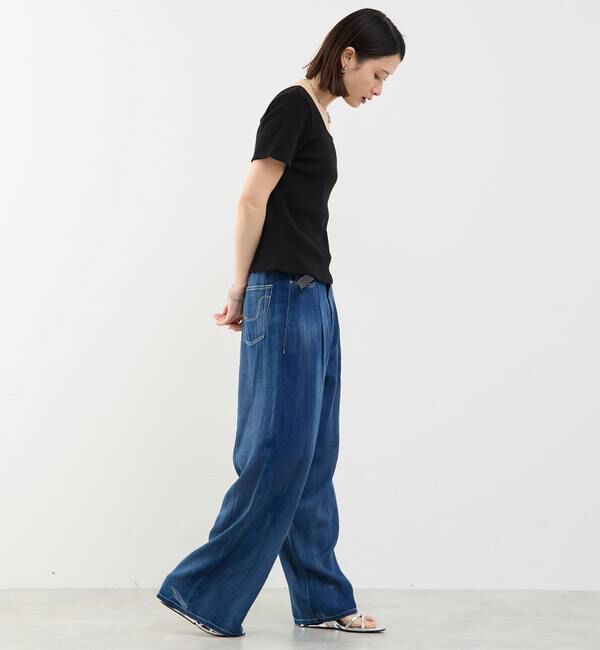 Soffitto「前後2WAYスクエアネックカットソー」|Tシャツ・カットソー|