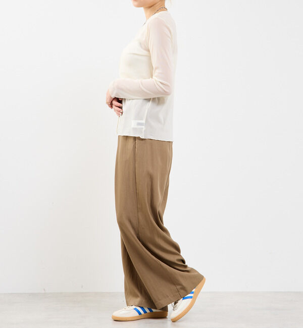 Soffitto「チュールシアープルオーバー」|Tシャツ・カットソー|