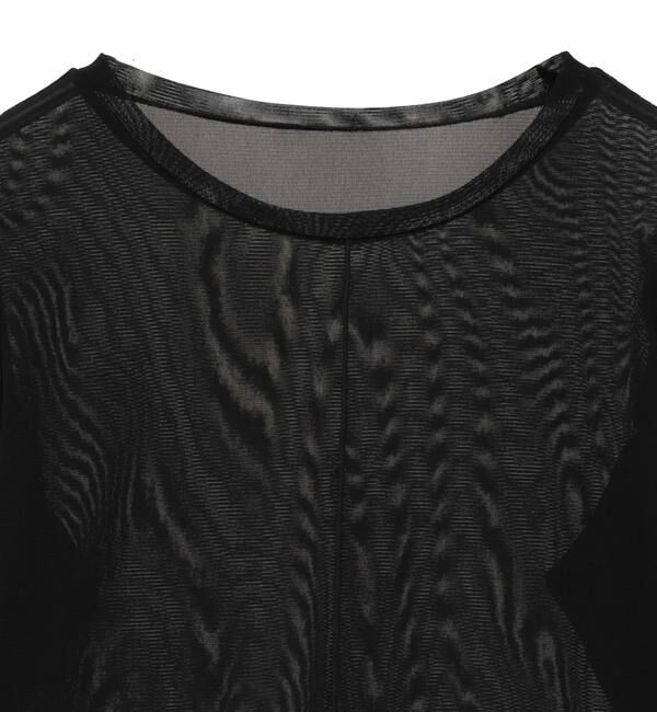 Soffitto「チュールシアープルオーバー」|Tシャツ・カットソー|