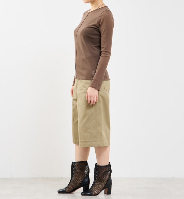 Soffitto「チュールシアープルオーバー」|Tシャツ・カットソー|