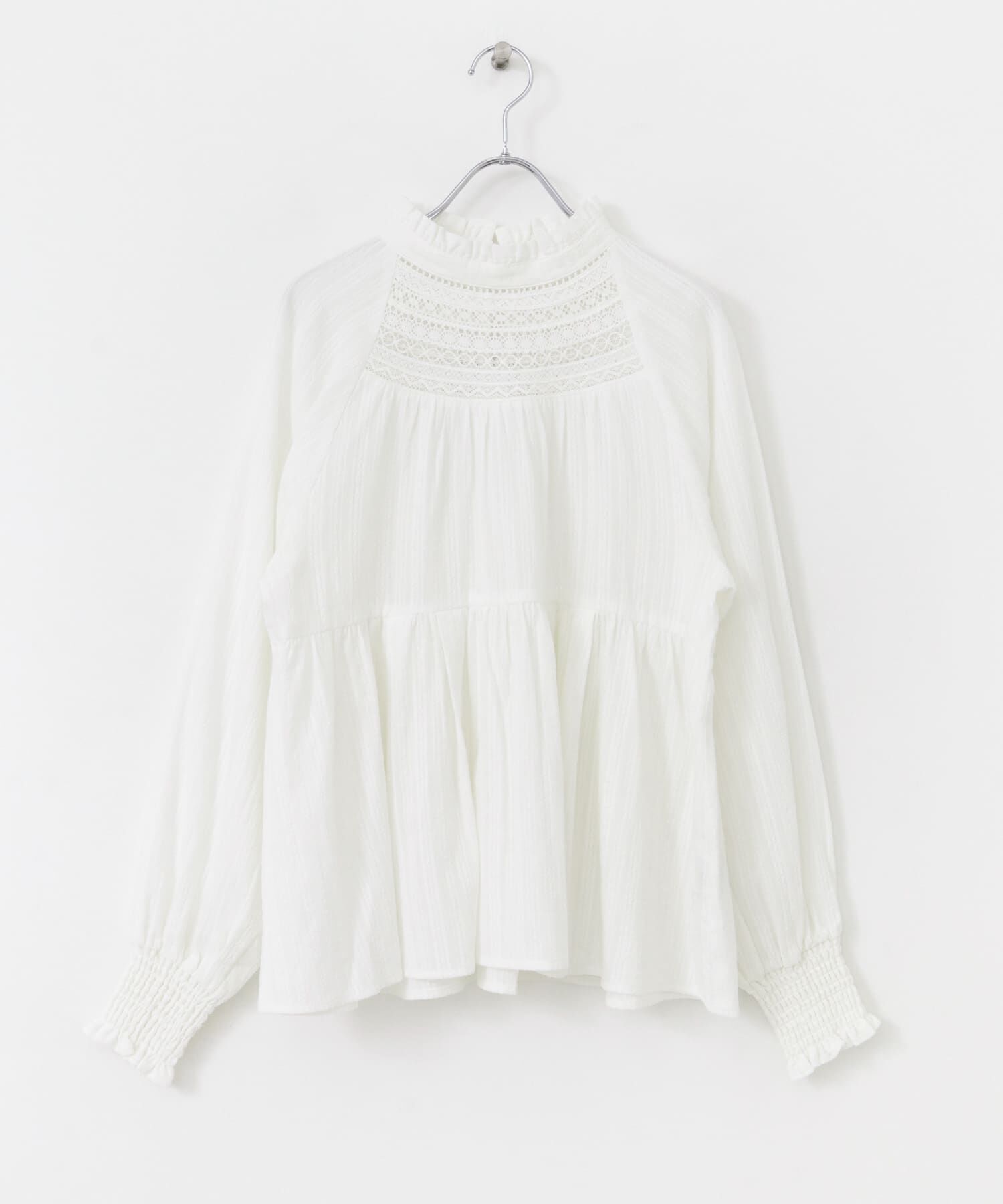 Sonny Label 「『WEB/一部店舗限定』NaokoTakayamaレースブラウス」|シャツ・ブラウス|