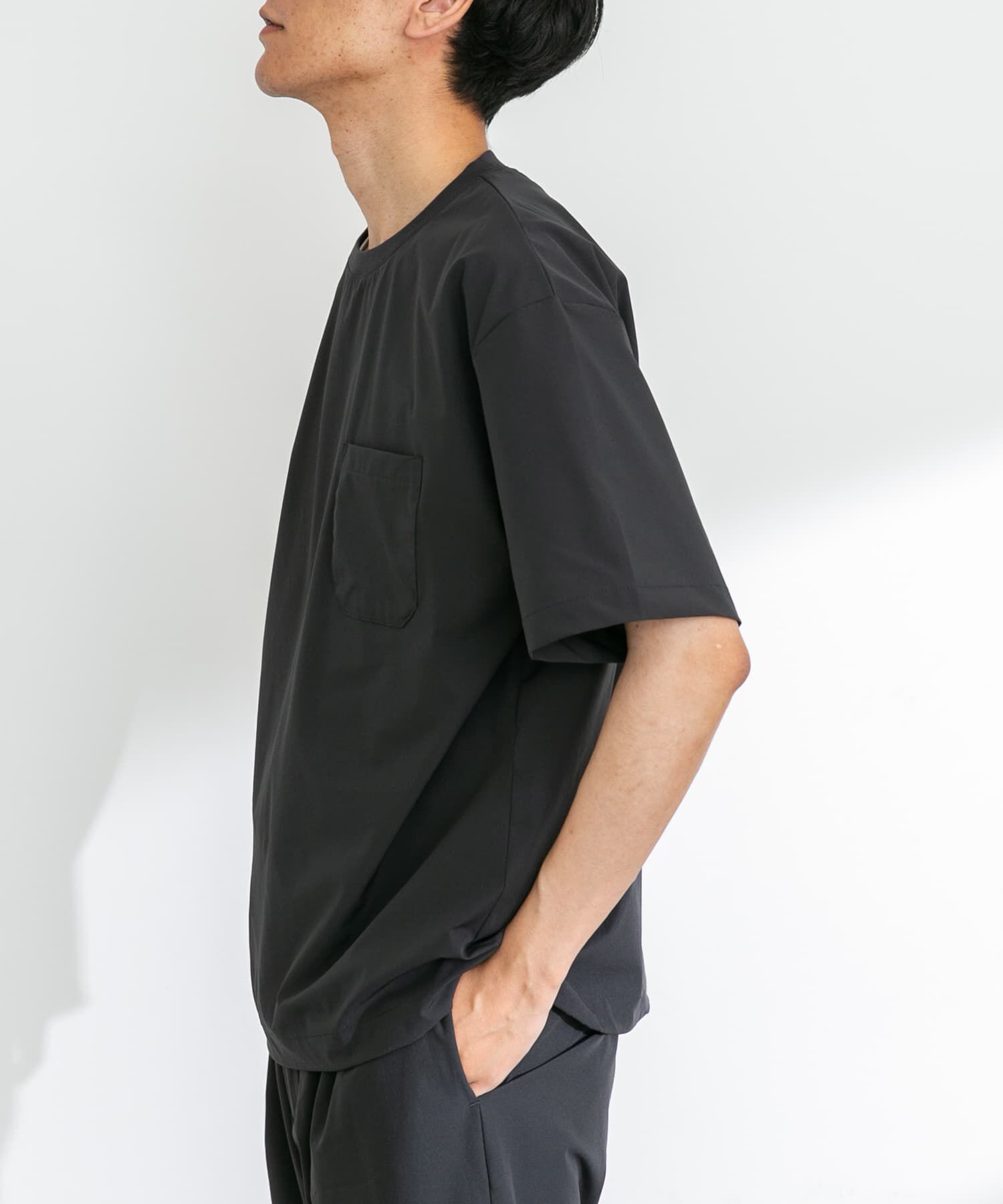 Sonny Label 「『接触冷感/吸水速乾/UVカット』Breeze Fit クルーネックTシャツ」|Tシャツ・カットソー|