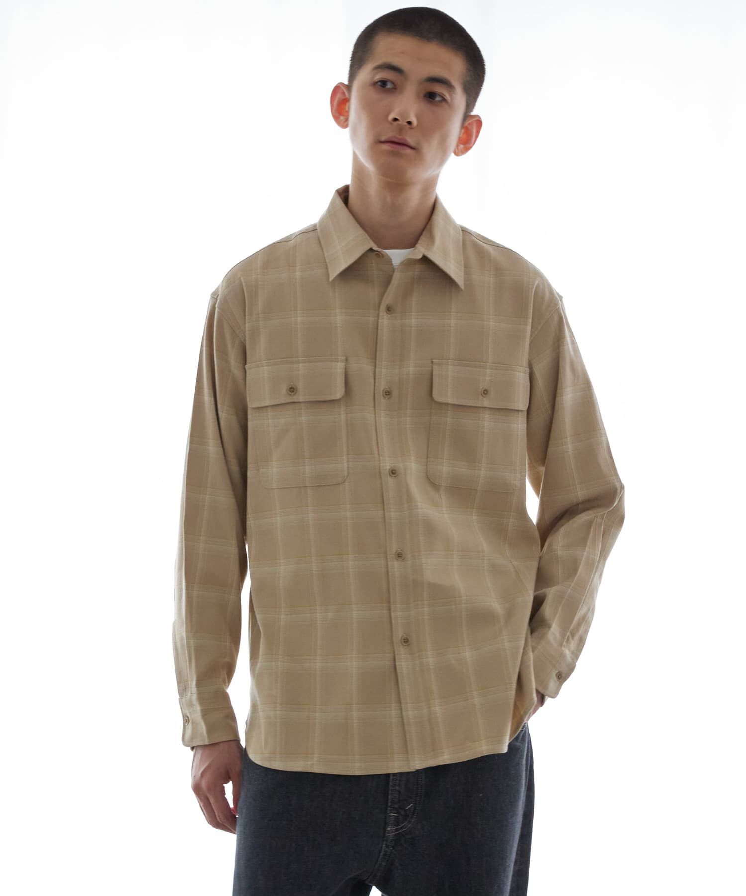 URBAN RESEARCH「『UR TECH』CHECK SHIRTS」|シャツ・ブラウス|