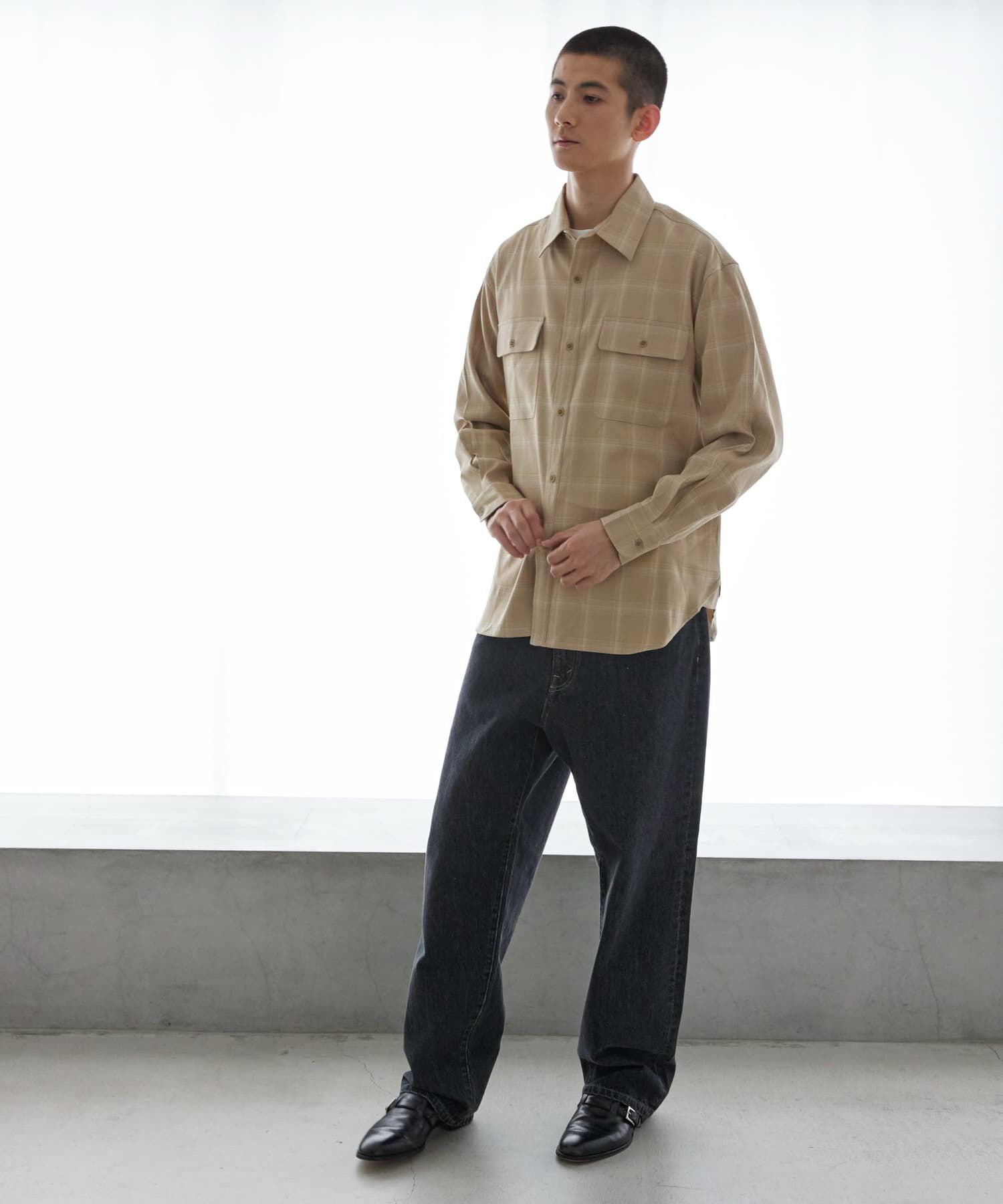URBAN RESEARCH「『UR TECH』CHECK SHIRTS」|シャツ・ブラウス|