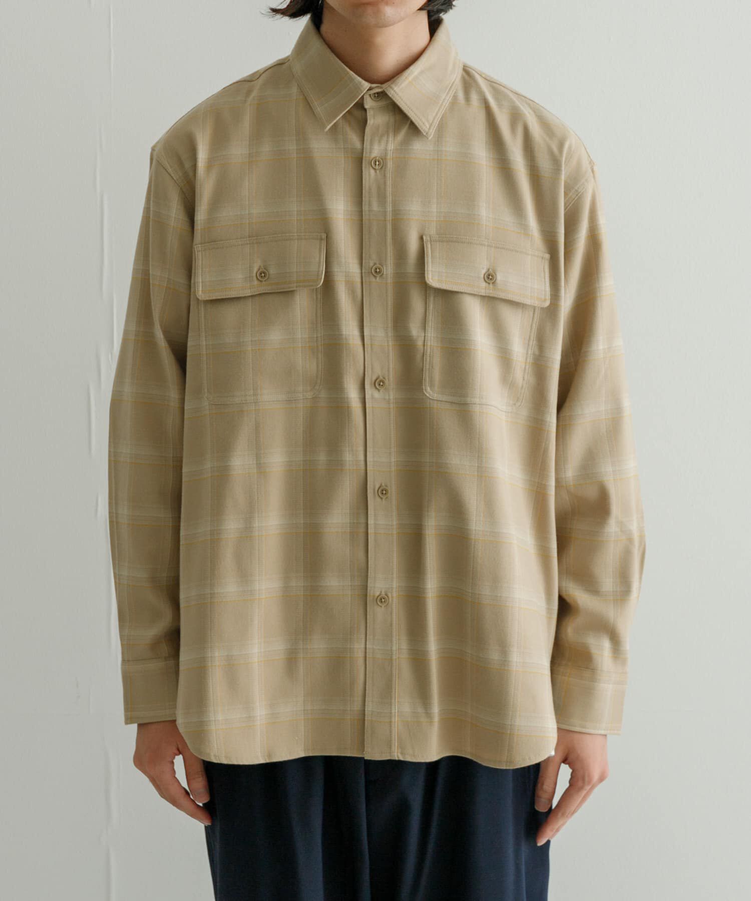 URBAN RESEARCH「『UR TECH』CHECK SHIRTS」|シャツ・ブラウス|