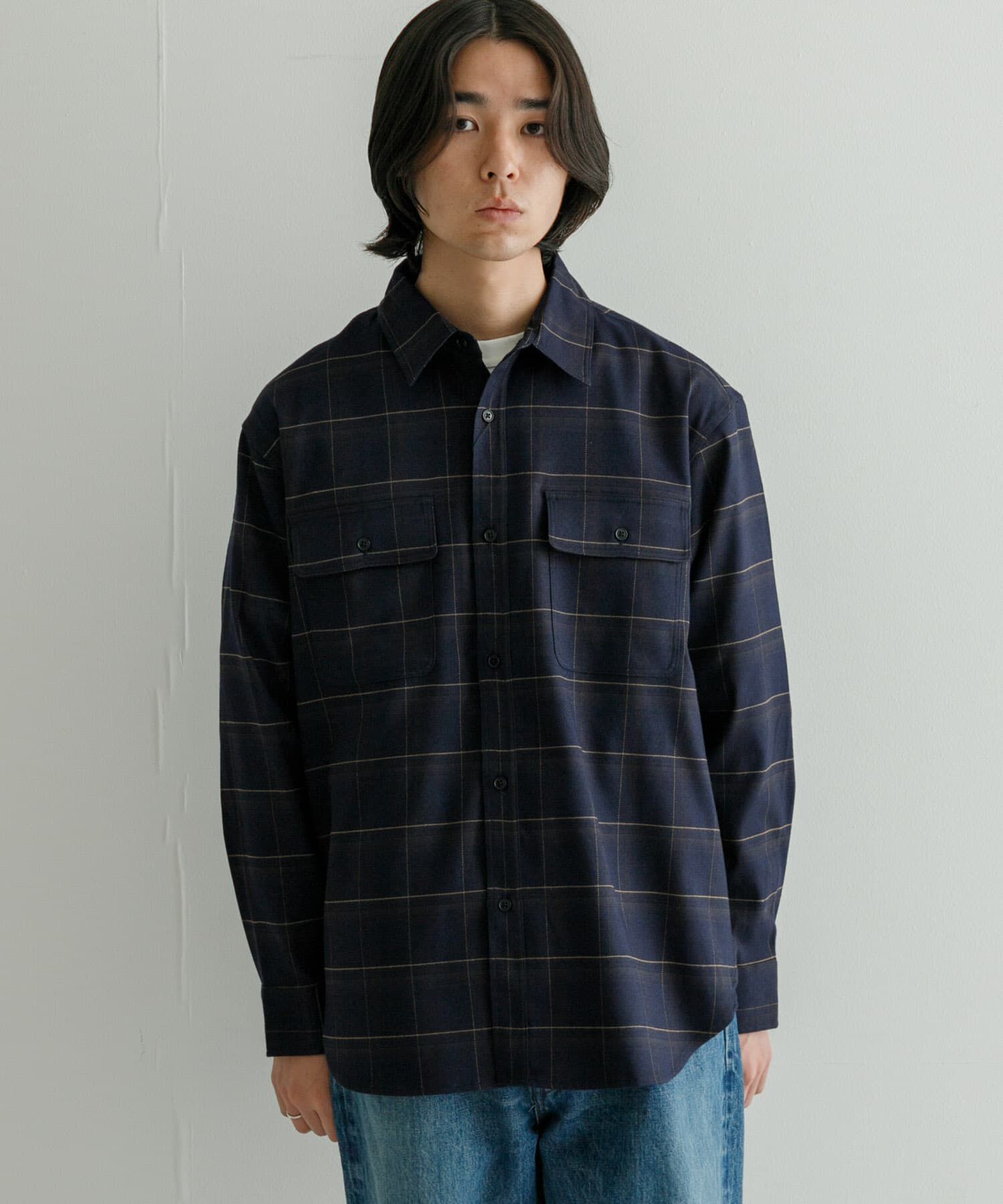 URBAN RESEARCH「『UR TECH』CHECK SHIRTS」|シャツ・ブラウス|