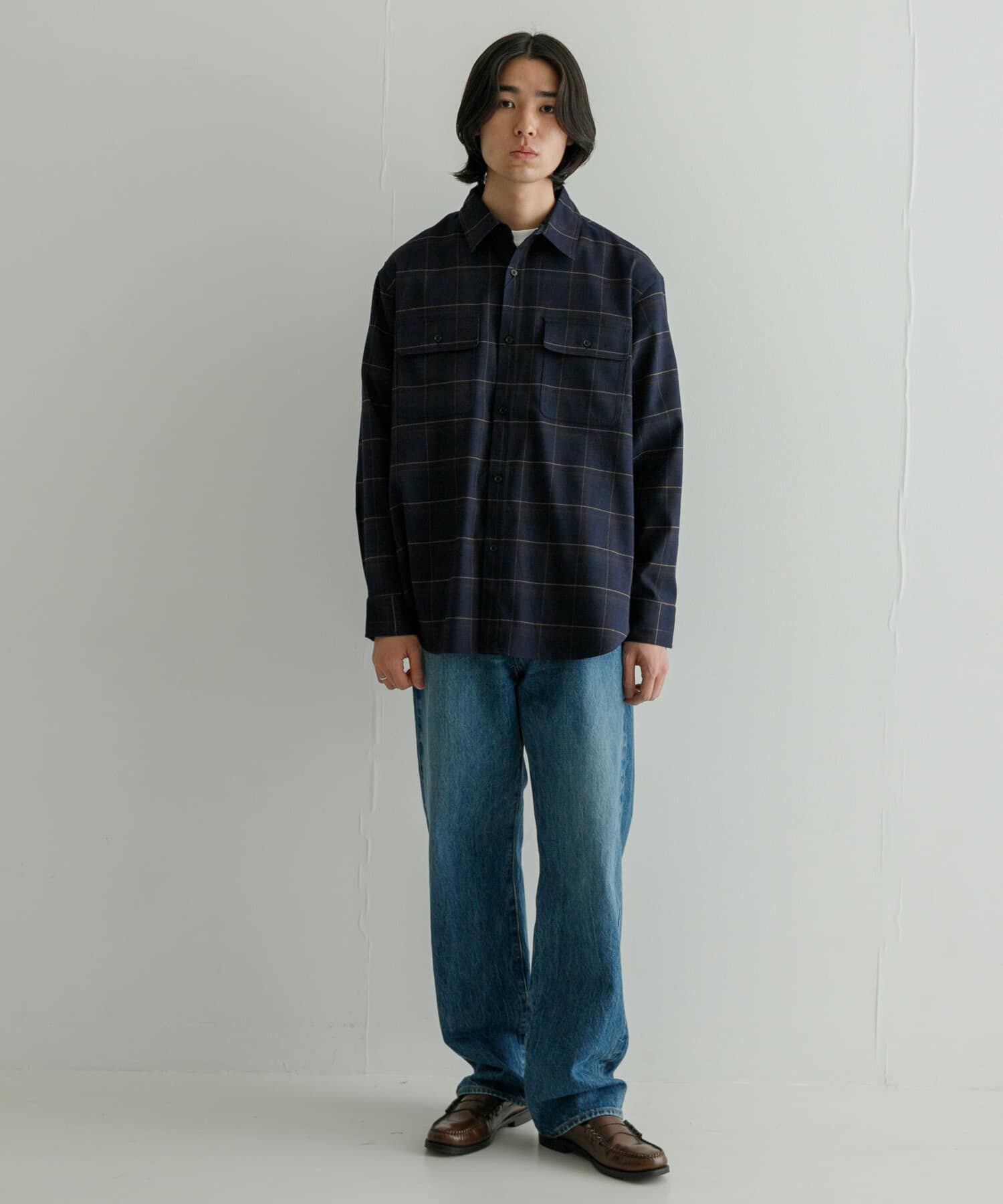 URBAN RESEARCH「『UR TECH』CHECK SHIRTS」|シャツ・ブラウス|