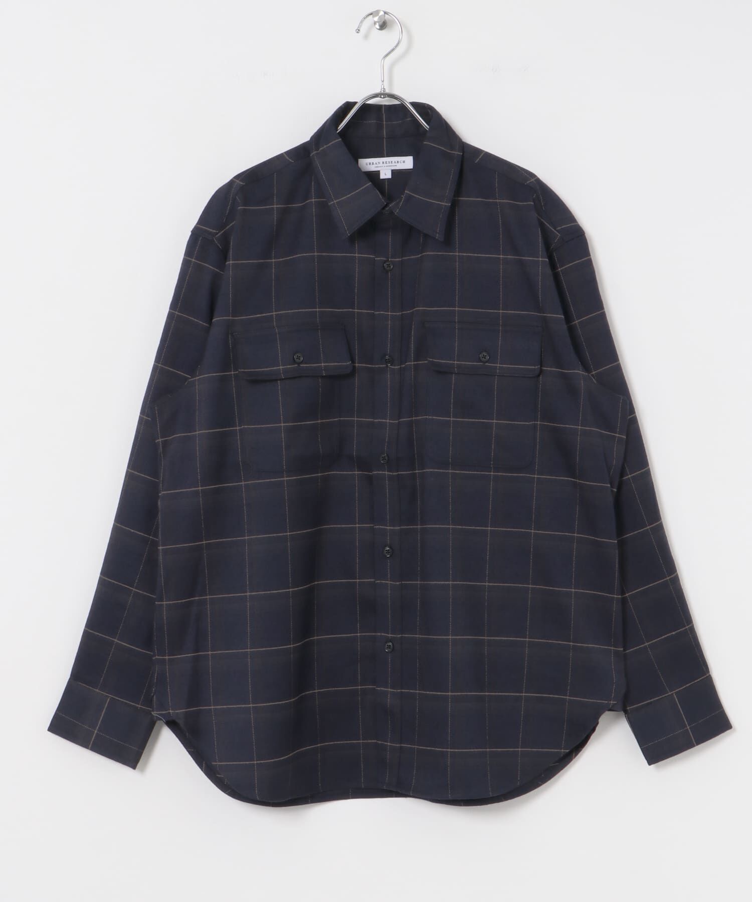 URBAN RESEARCH「『UR TECH』CHECK SHIRTS」|シャツ・ブラウス|