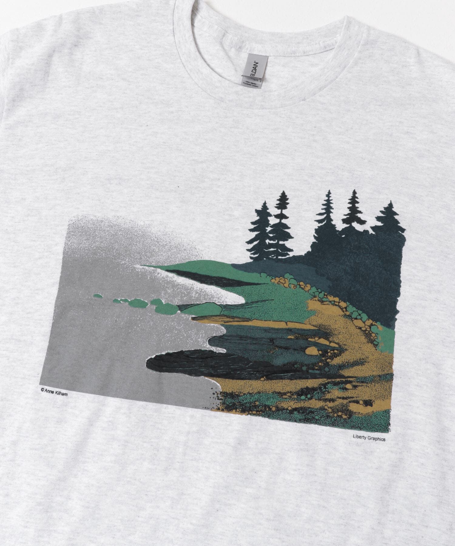 URBAN RESEARCH DOORS「LIBERTY GRAPHICS　Fog」|Tシャツ・カットソー|