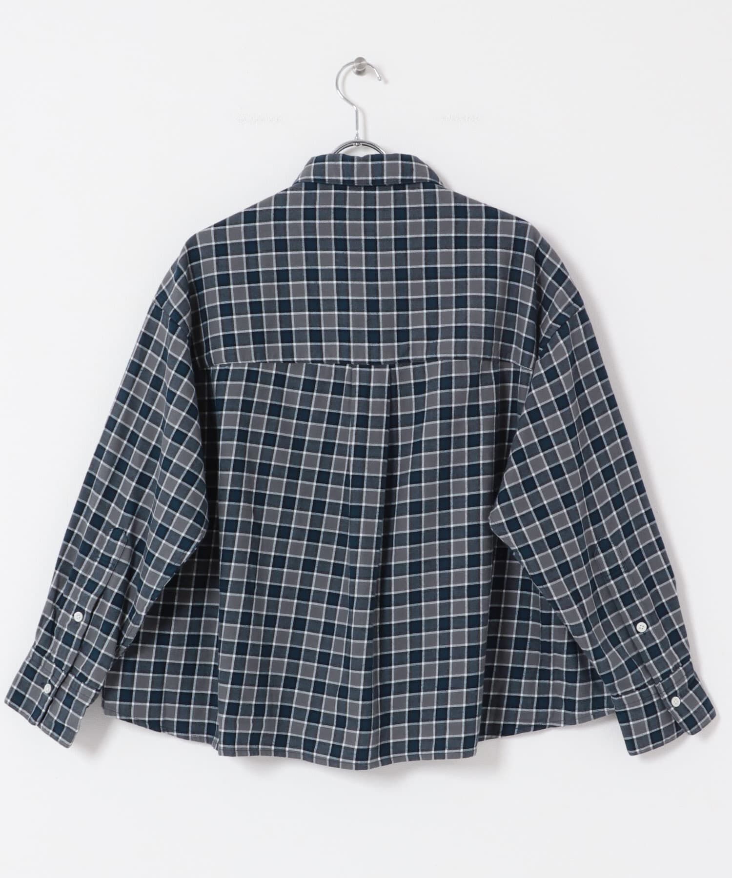 URBAN RESEARCH DOORS「FORK&SPOON　ネルチェックシャツ」|シャツ・ブラウス|