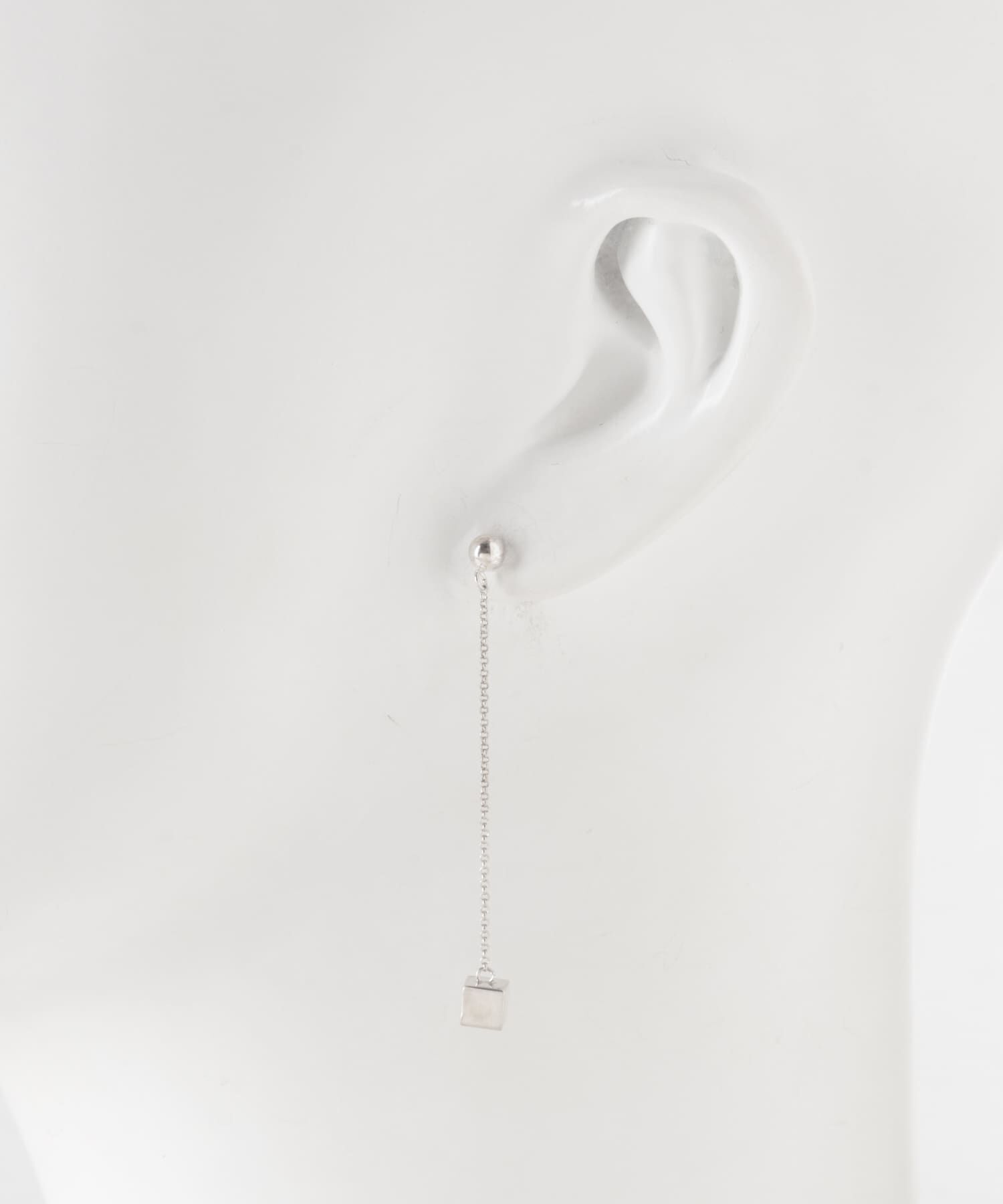 SMELLY「SMELLY so　cube chain  pierce」|ピアス|