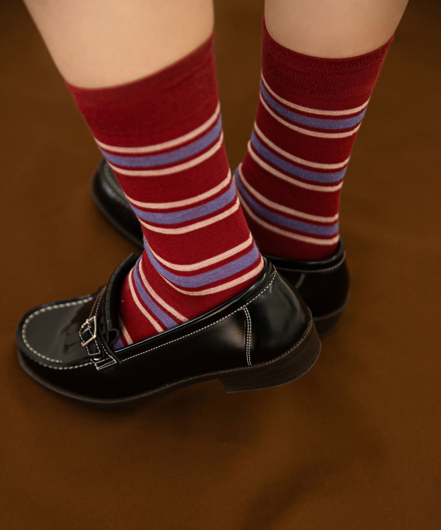 URBAN RESEARCH DOORS「『別注』HARUTA&times;DOORS　キルトローファー」|ローファー|