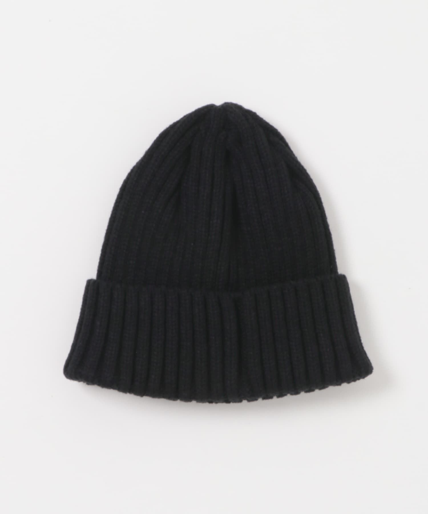 URBAN RESEARCH DOORS「WOOL MIX KNIT CAP」|ニット帽|ブラック