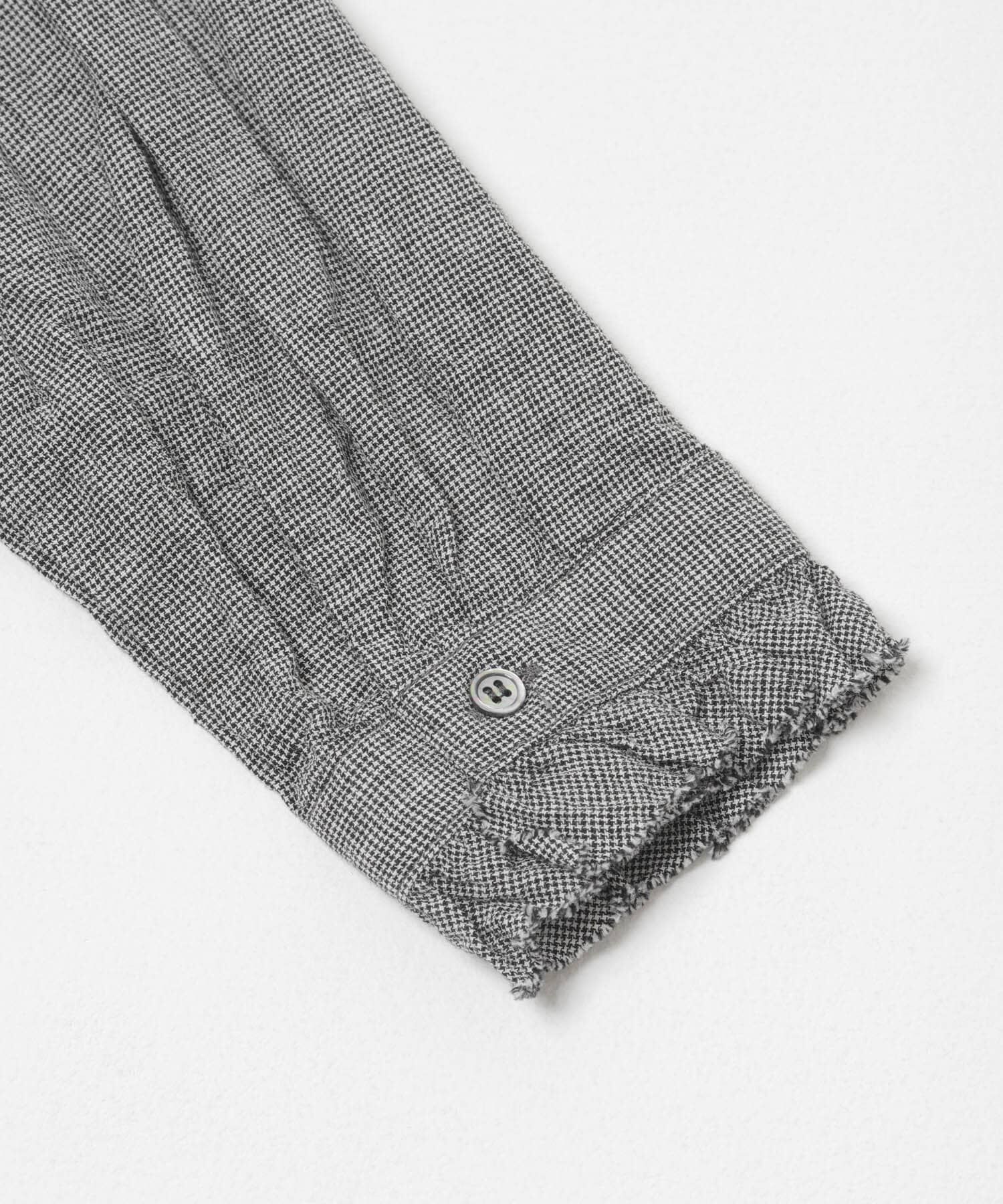 かぐれ「コットンリネンフリルブラウス」|シャツ・ブラウス|