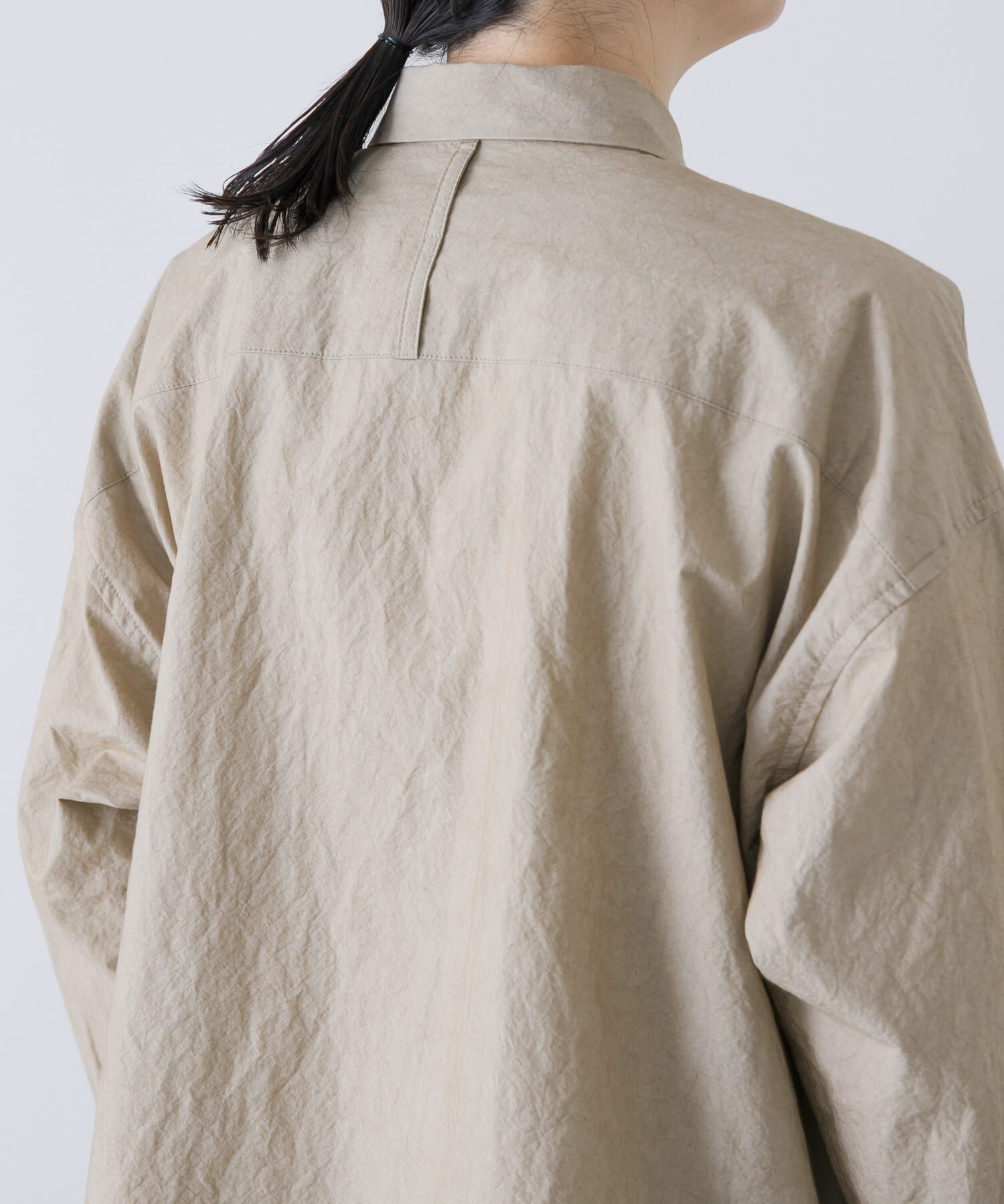 かぐれ「『ユニセックス』コットンレギュラーカラーボックスシャツ」|シャツ・ブラウス|