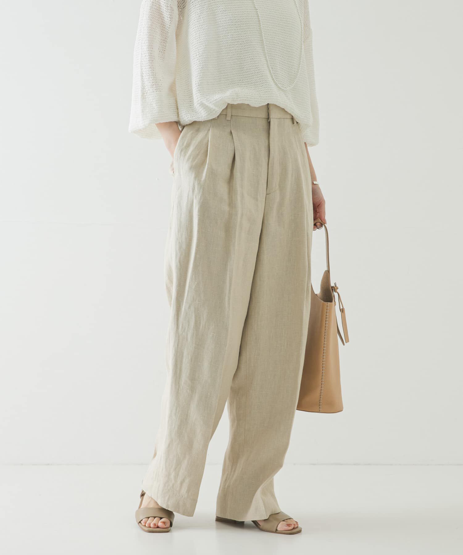 URBAN RESEARCH「オックスリネンストレートパンツ」|その他|