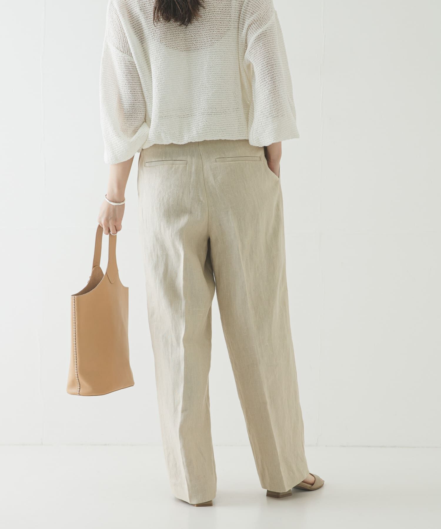 URBAN RESEARCH「オックスリネンストレートパンツ」|その他|