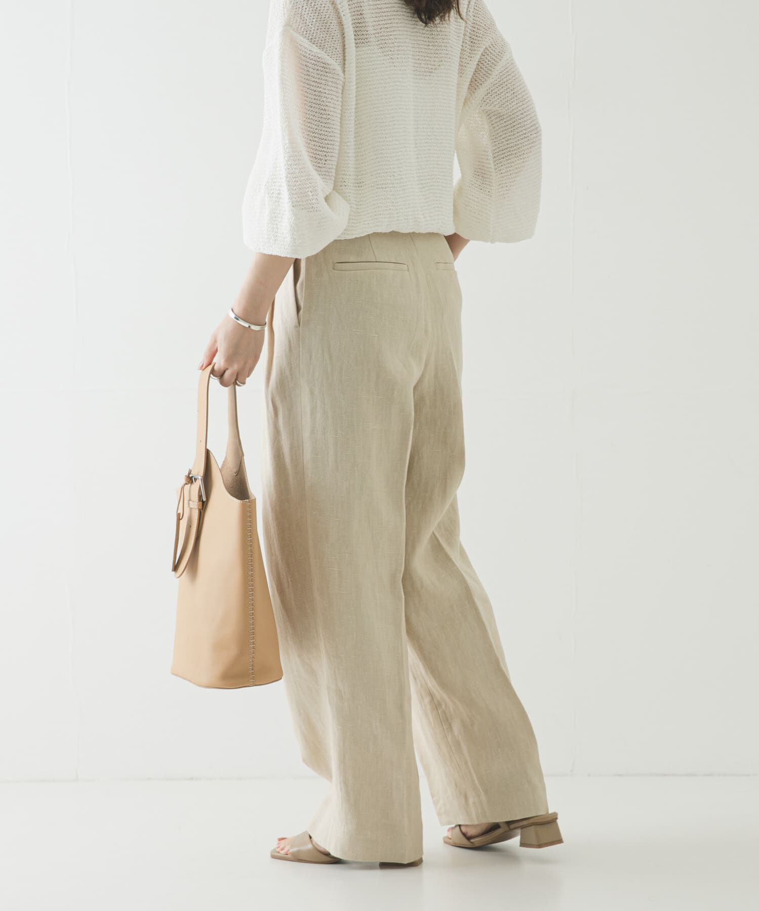 URBAN RESEARCH「オックスリネンストレートパンツ」|その他|