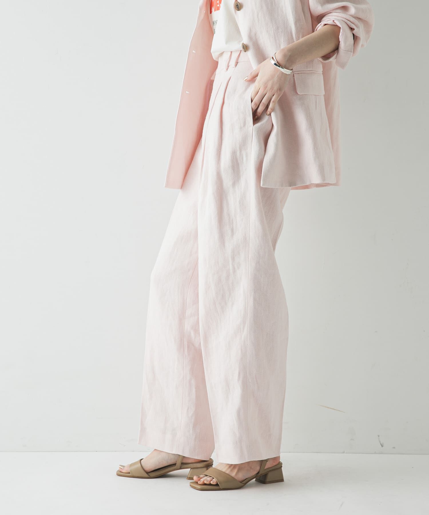 URBAN RESEARCH「オックスリネンストレートパンツ」|その他|