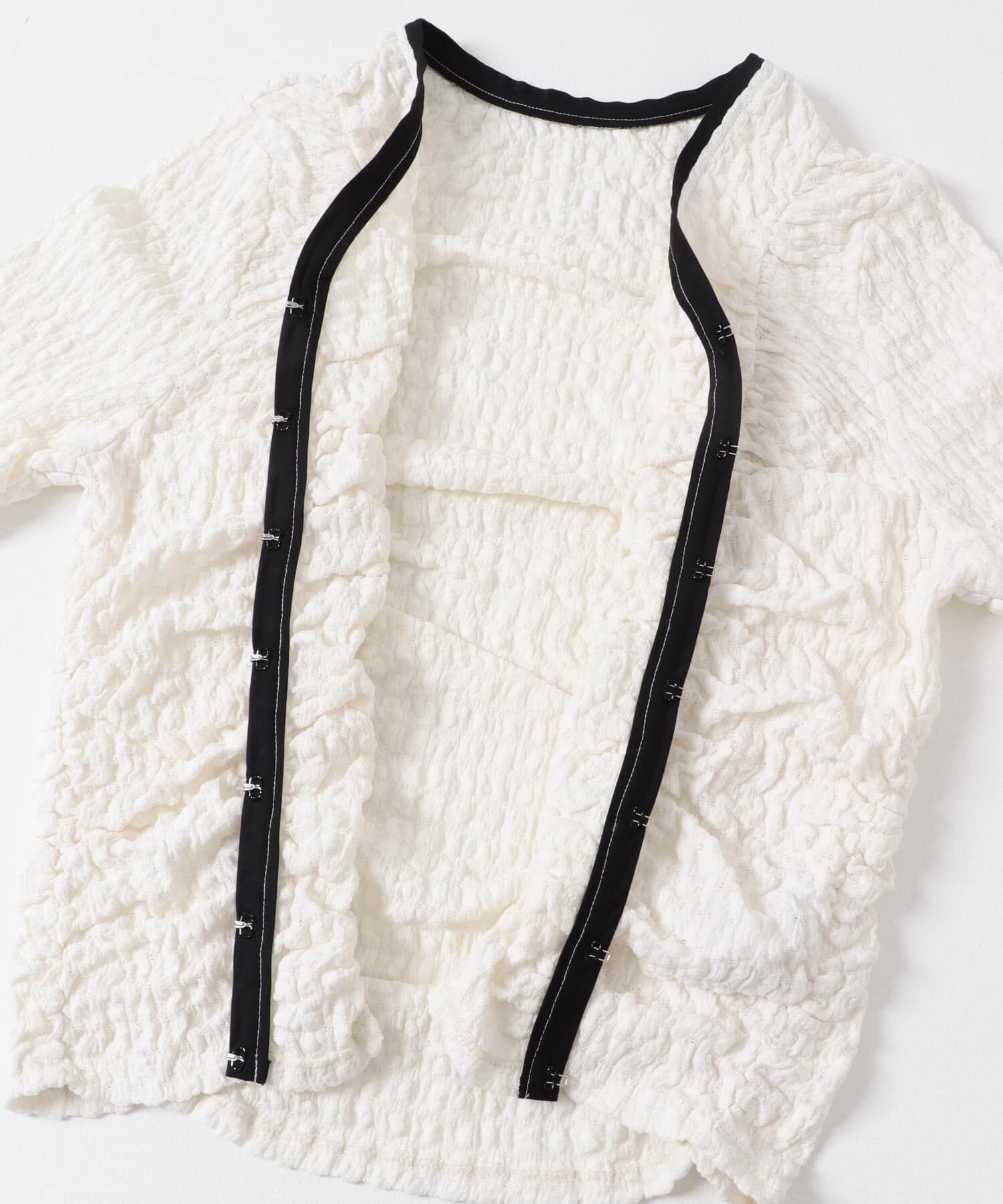  「シャーリングホックトップス」|Tシャツ・カットソー|