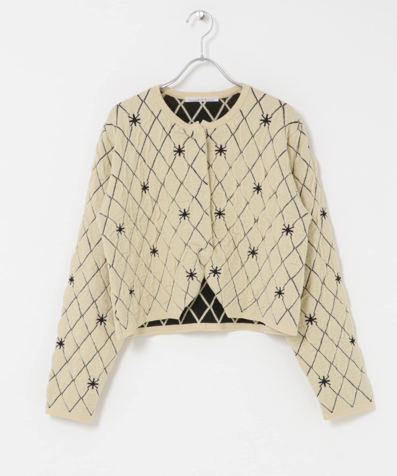  「キルティングショートカーディガン」|ニット・セーター|