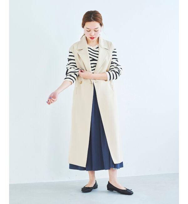 le.coeur blanc「クロスデザインニットプルオーバー」|ニット・セーター|