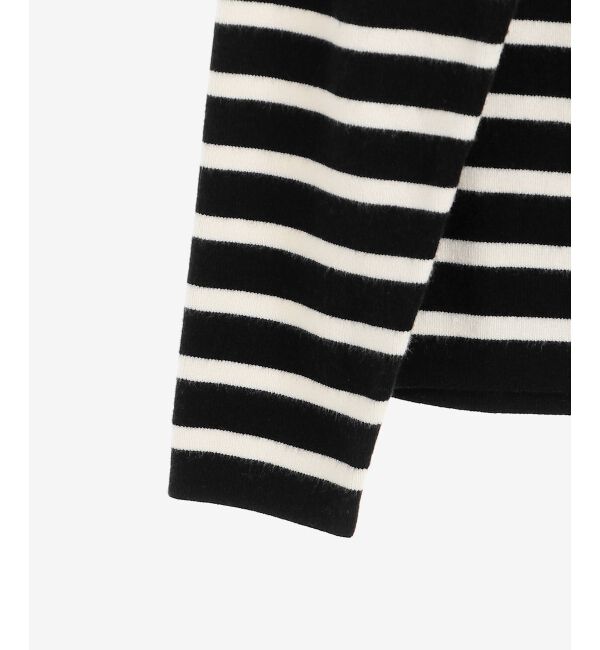 le.coeur blanc「クロスデザインニットプルオーバー」|ニット・セーター|